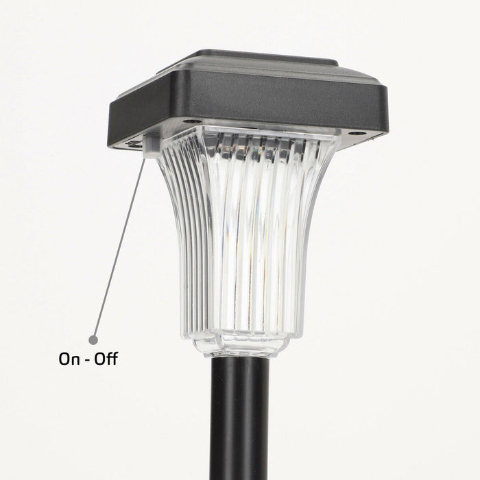 Solar lamp Aktive 6 x 33 x 6 cm (6 Units)