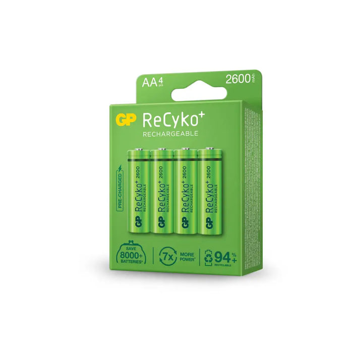 Акумулаторна Батерия GP R6 AA 2600mAh NiMH 4 бр. 270AAHCE-EB4 GP - Батерии<<<Батерии и зарядни у-ва<<<ValiAPI
