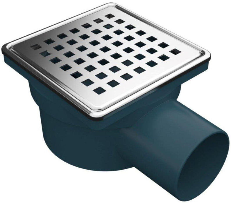 BATHROOM SIPHON HORN 10X10CM PP METAL FRAME