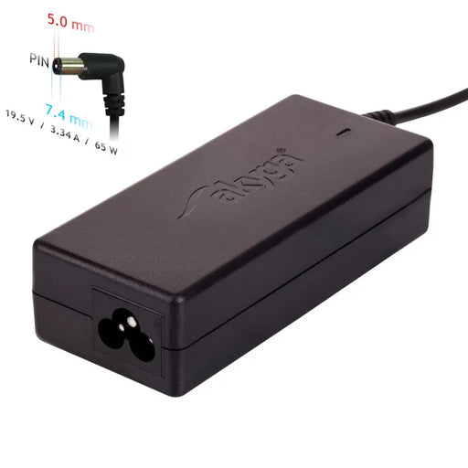 Akyga AK-ND-05 power adapter/inverter Indoor 65 W Black - Power supplies for laptopsZDL-NOT<<<Power supplies