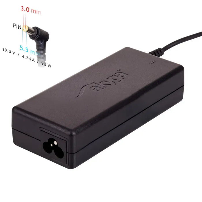 Akyga AK-ND-27 power adapter/inverter Indoor 90 W Black - Power supplies for laptopsZDL-NOT<<<Power supplies