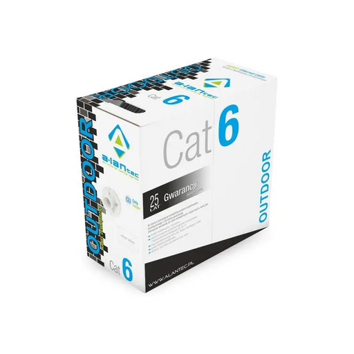 ALANTEC U/UTP cat.6 PE 4x2x23AWG 305m EXTERNAL DRY cable - Mains cablesKGW-SIC<<<Cables jacks and plugsKGW<<<ActionPL