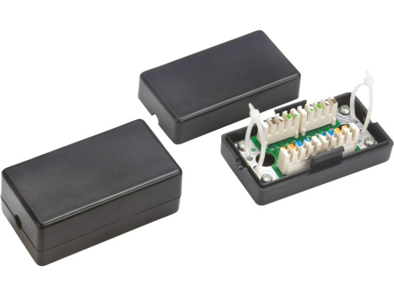 Alantec WTM06 network junction box Cat5e Black