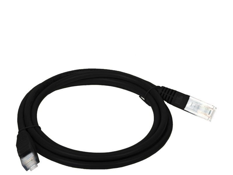Alantec KKU5CZA1 networking cable Black 1 m Cat5e U/UTP (UTP)