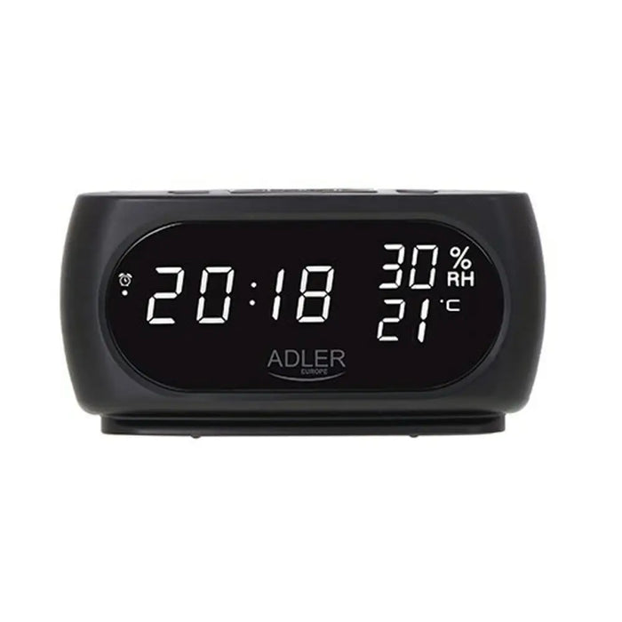 Alarm Clock Adler AD 1186 Black - Ръчни Часовници<<<Декорация и Осветление<<<Дом
