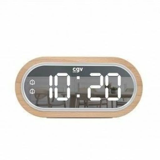 Alarm Clock CGV Wood - Декорация и Осветление<<<Дом Градина<<<BigBuy&&&Ръчни Часовници<<<Декорация и Осветление<<<Дом