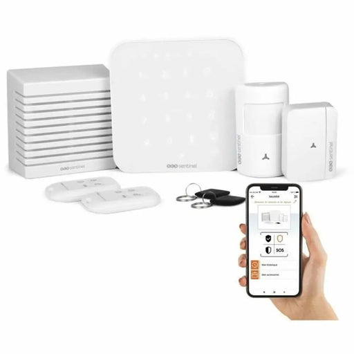 Alarm System SCS SENTINEL KitAlarm Wi-Fi 4G 8 Pieces - Сигурност Удома<<<Дом Градина<<<BigBuy&&&Системи за