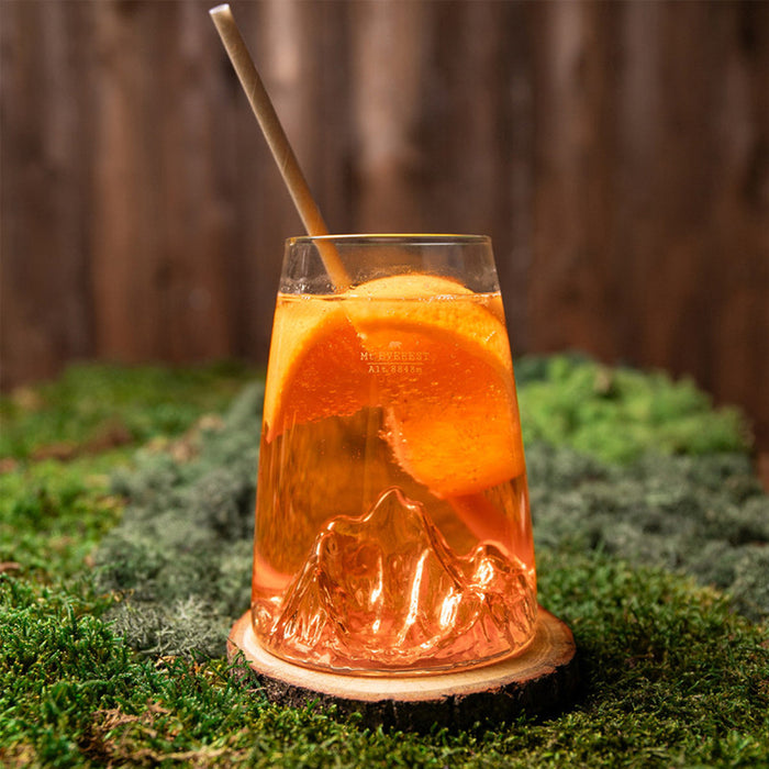 CRYSTAL GLASS 450ML ALASKAN MAKER MOUNT EVEREST