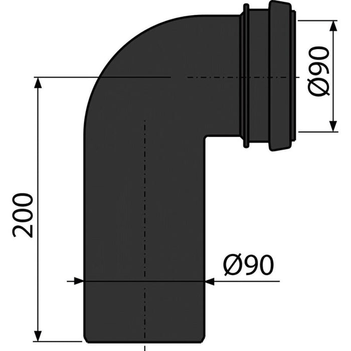 ELBOW FOR STRUCTURES ALCA M908