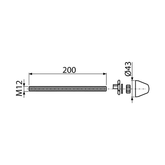 STUDS FOR STRUCTURES ALCA M903-ND