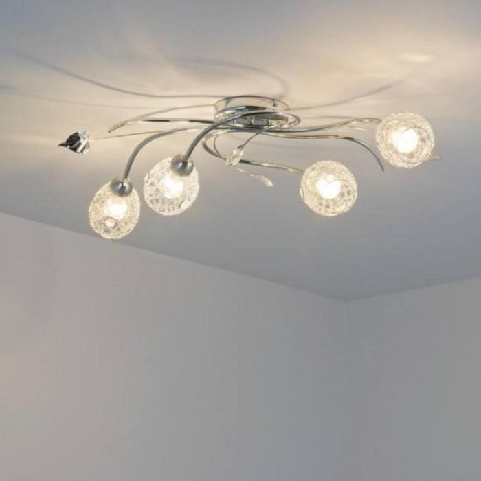 CEILING ORLEAN 4XE14 CHROME