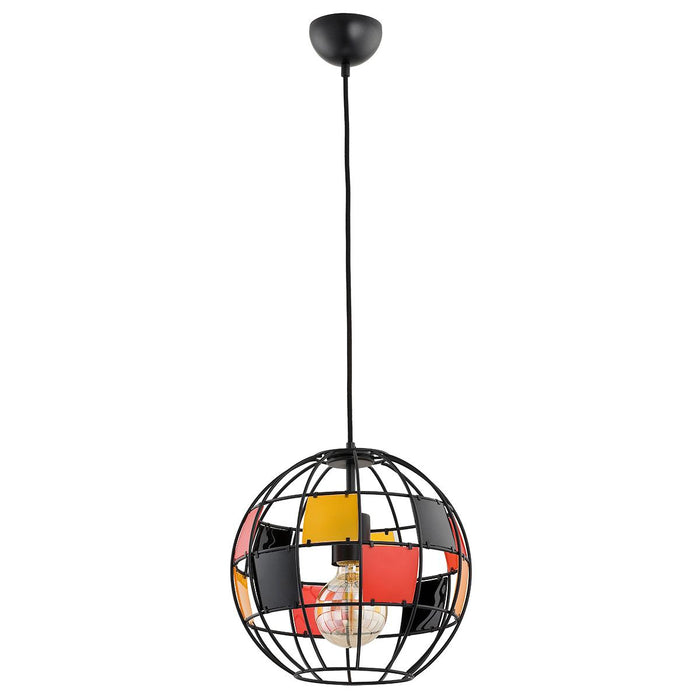 PENDANT 60359 BASKET BLACK 1xE27