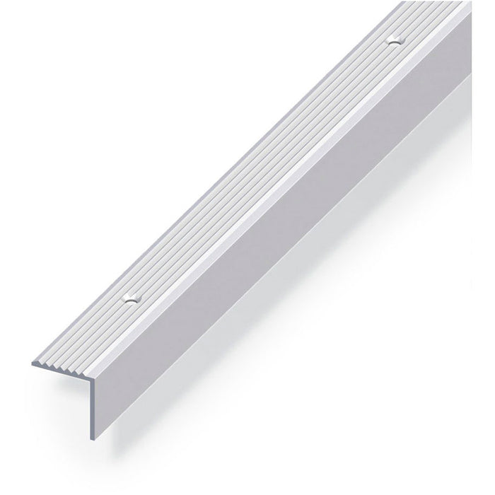 ANGLE PROFILE FOR STAIRCASE ALUMINUM ANODIZED 19X20 MM ALFER ALUMINUM
