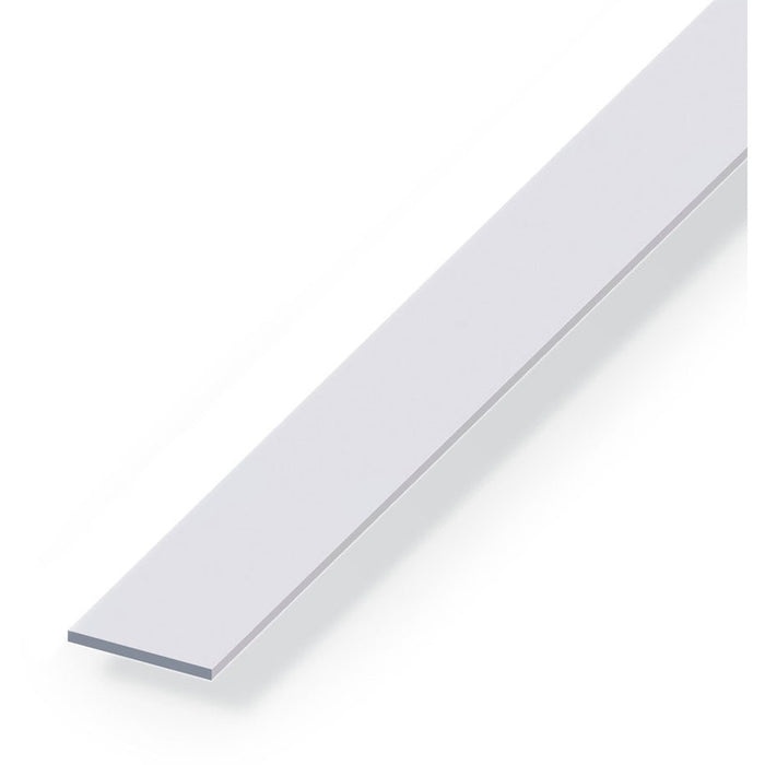 FLAT ALUMINUM PROFILE ANODISED 60 MM 1 M ALFER ALUMINUM