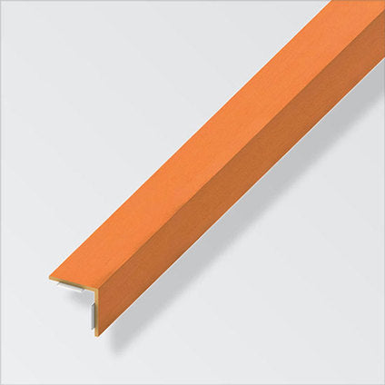 CORNER PROFILE PVC SELF-ADHESIVE 20X20 MM 1 M ALFER ALUMINUM