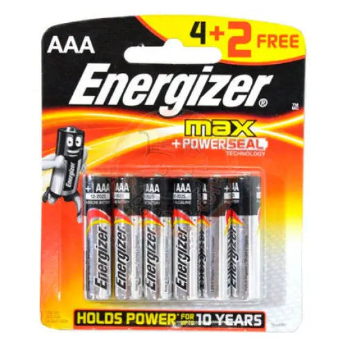 ALKALINE BATTERY MAX AAA 1.5V ENERGIZER MAX AAA - Батерии<<<Батерии и