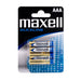 Alkaline battery MAXELL LR03 /4 pcs. in packaging/ 1.5V - Батерии<<<Батерии и зарядни у-ва<<<ValiAPI&&&Алкални