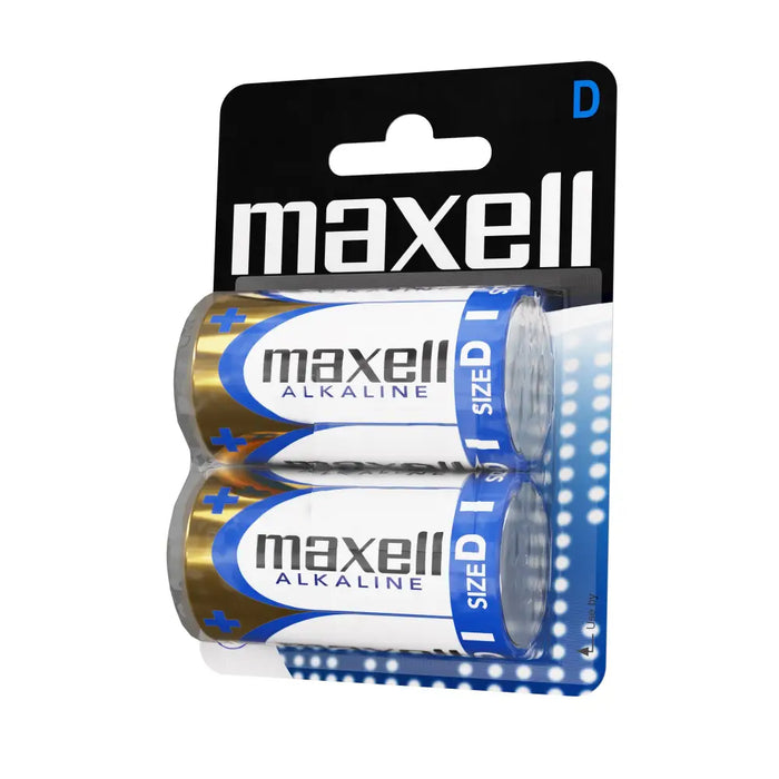 Alkaline battery MAXELL LR20 /2 pcs. in packaging/ 1.5V - Батерии<<<Батерии и зарядни у-ва<<<ValiAPI&&&Алкални
