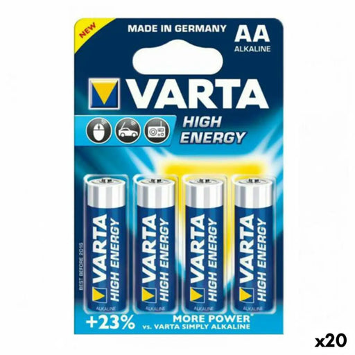 Alkaline Battery Varta AA LR06 1,5 V 2930 mAh 1,5 V (20 Units) - Електроника Батерии<<<Компютри|