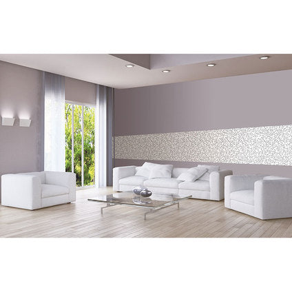 DECORATIVE FOIL 45X200 CM. ALKOR SONJA WHITE
