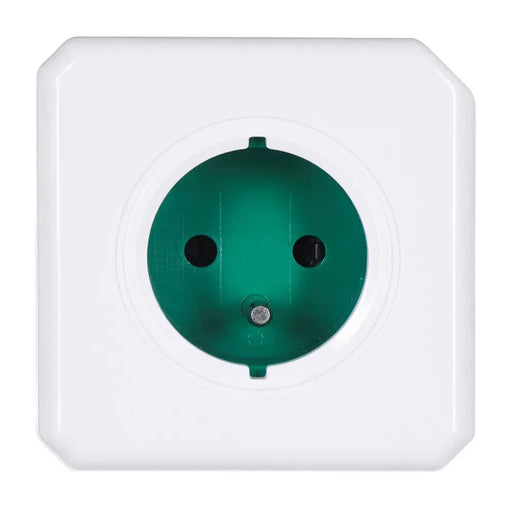 Allocacoc PowerCube Original (E) power extension 5 AC outlet(s) Green,White - Electrical extension cordsLIP-ELE<<<Slats