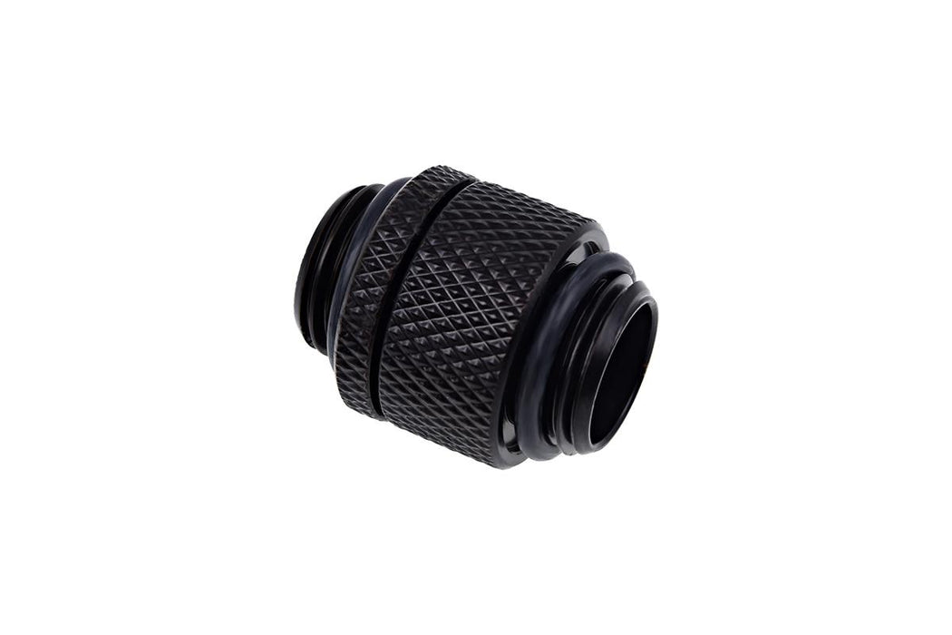Adapter connector with internal thread Alphacool, Rotating, G1/4, Black matt
