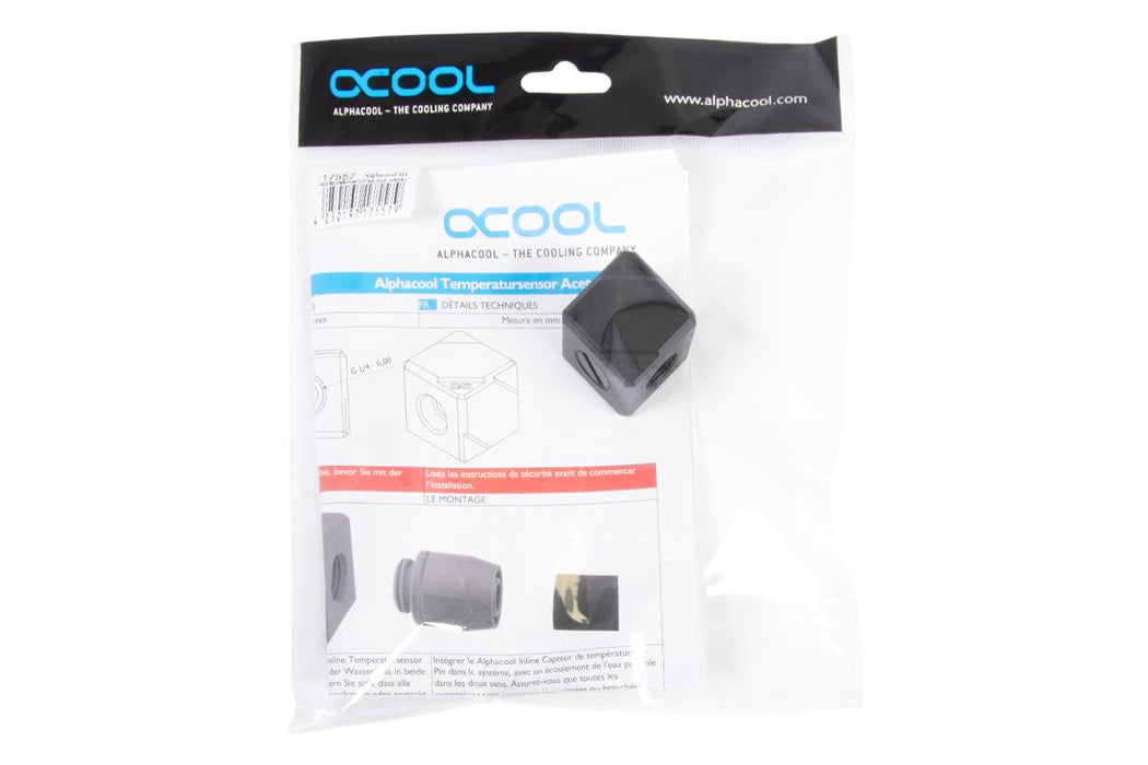 Connection terminal Alphacool Eiszapfen, G1/4 IT, 5 way, Black