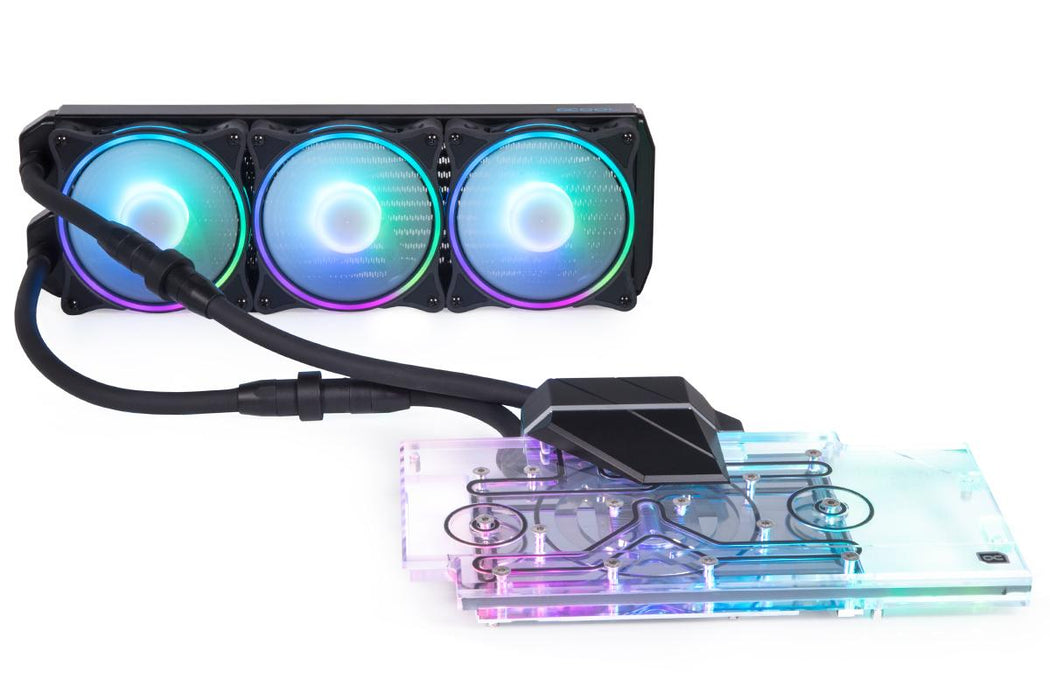 Water Cooling System Alphacool Eiswolf 2 AIO - 360mm RTX 3080/3090 ROG Strix with Backplate