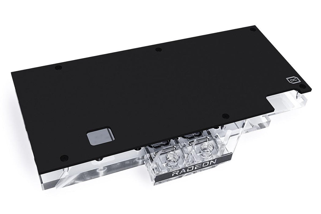 Water block for video card Alphacool Eisblock Aurora Acryl GPX-A Radeon RX 6800/6800XT Strix/TUF with Backplate