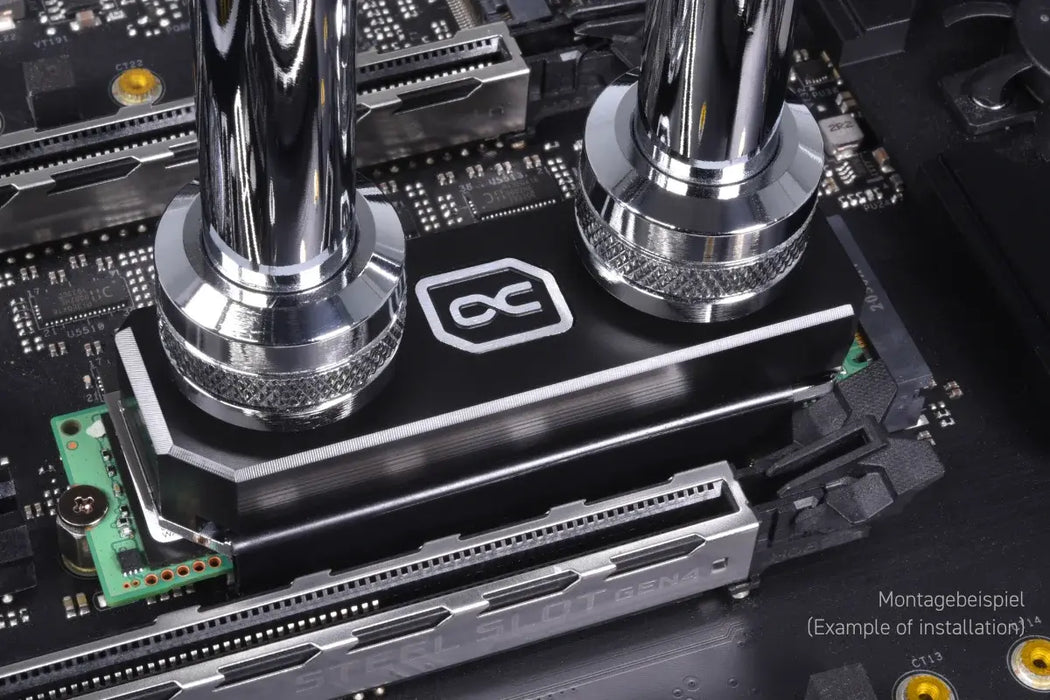 Cooler for SSD Alphacool HDX Apex Acetal M.2 2280 SSD Cooler