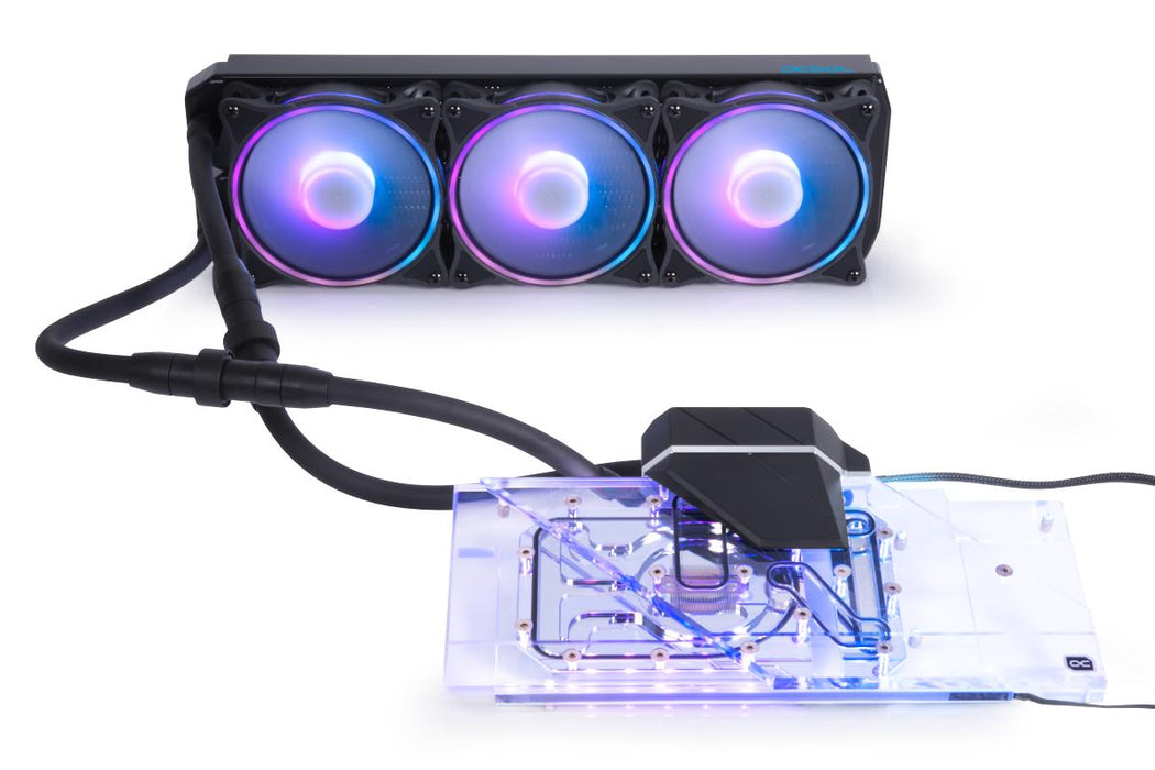 Water Cooling System Alphacool Eiswolf 2 AIO - 360mm Radeon RX 6800/6800XT Strix/TUF with Backplate