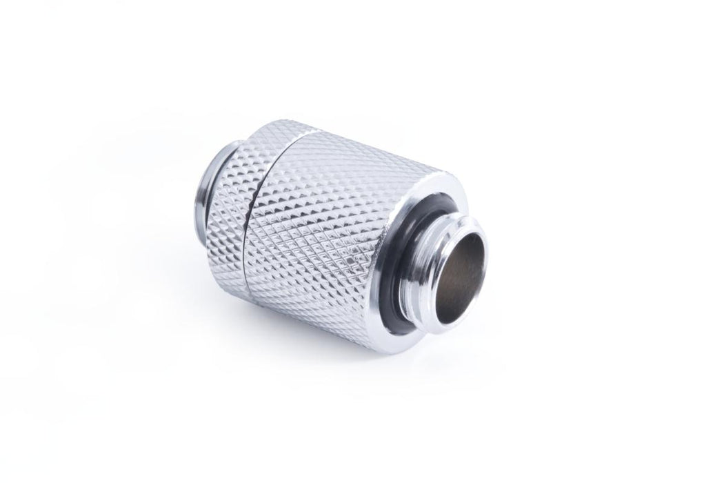 D-Plug Alphacool ES, 20mm, G1/4 AG auf G1/4 AG, Silver