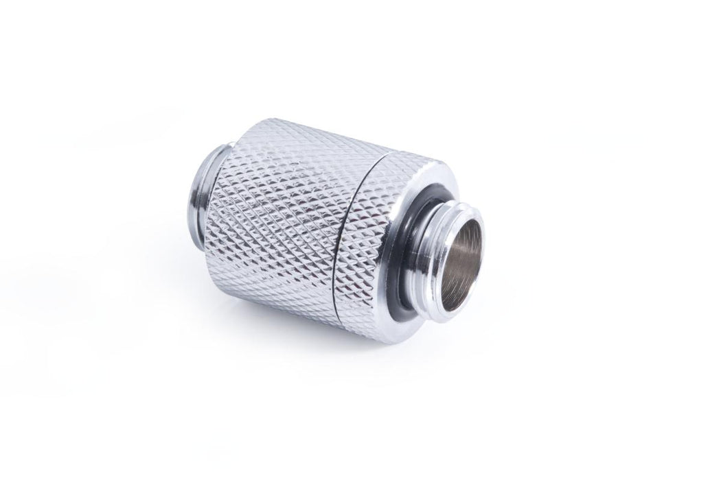 D-Plug Alphacool ES, 20mm, G1/4 AG auf G1/4 AG, Silver