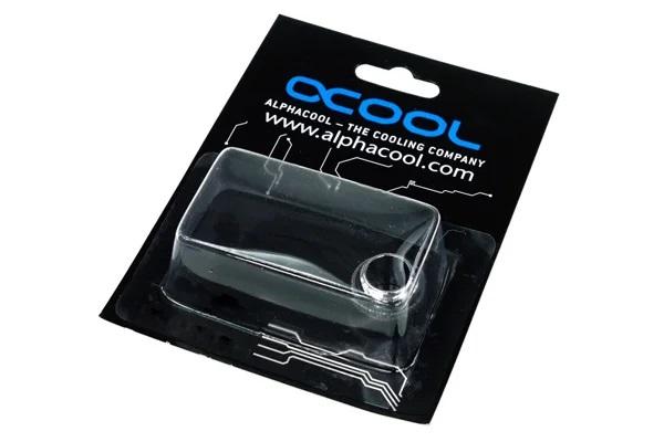 Adapter Alphacool HF, Double nipple, G1/4 - G1/4, O-ring, Silver