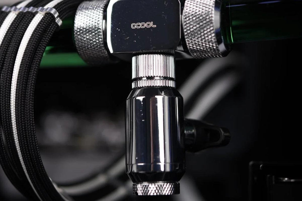 Alphacool ball valve, Internal thread G1/4, Chrome
