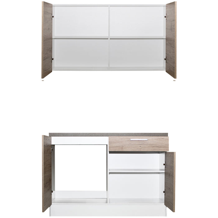 KITCHEN UNIT MINI ALPI 120 CM. SANREMO