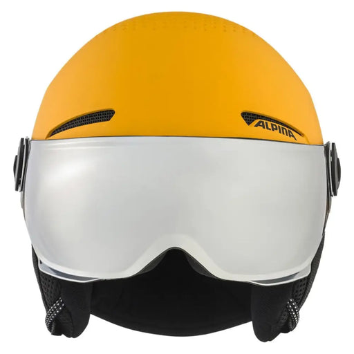 Alpina Zupo Visor Q-Lite Burned-Yellow winter helmet. Matt 51-55 - HelmetsNTO-KAS<<<SkiingNTO<<<ActionPL