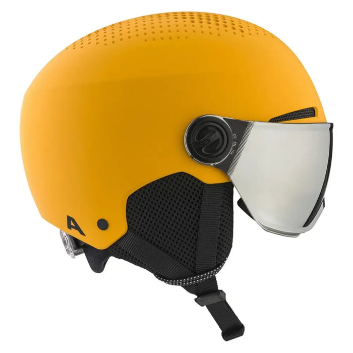 Alpina Zupo Visor Q-Lite Burned-Yellow winter helmet. Matt 51-55 - HelmetsNTO-KAS<<<SkiingNTO<<<ActionPL