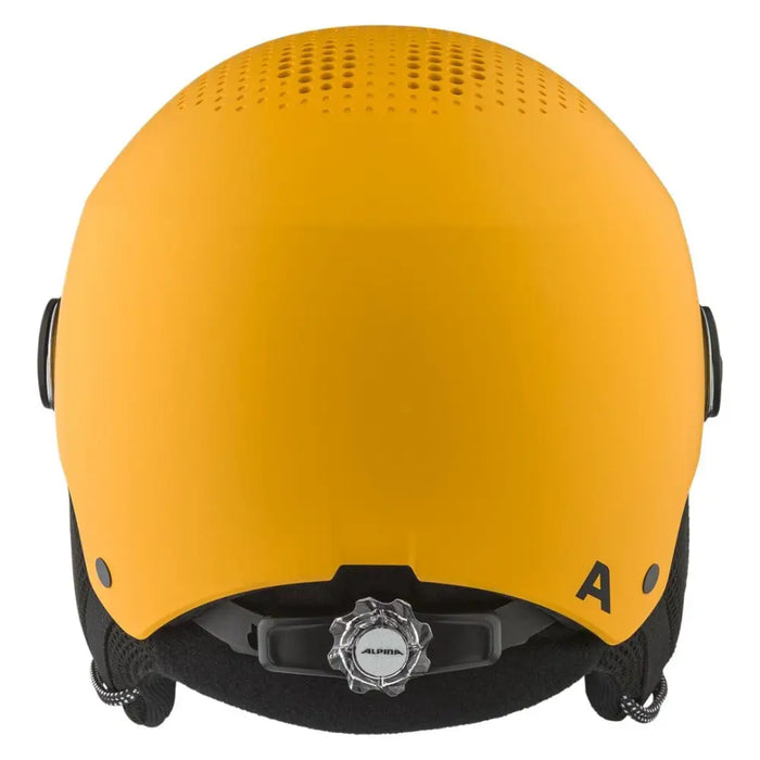 Alpina Zupo Visor Q-Lite Burned-Yellow winter helmet. Matt 51-55 - HelmetsNTO-KAS<<<SkiingNTO<<<ActionPL