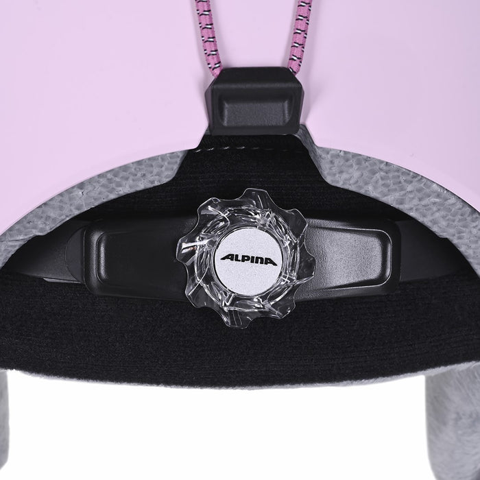 WINTER HELMET ALPINA ZUPO (LIGHT- ROSE MATT, 51-55 NEW 2021)