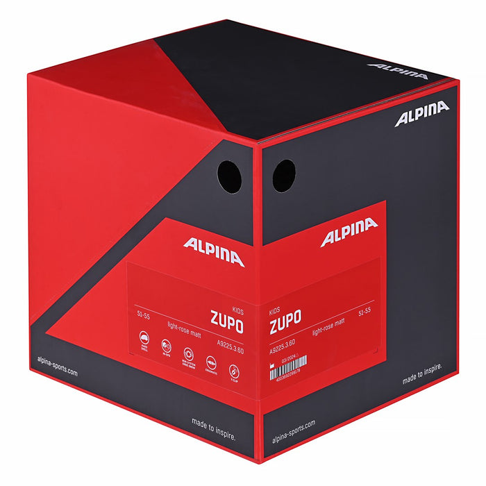 WINTER HELMET ALPINA ZUPO (LIGHT- ROSE MATT, 51-55 NEW 2021)