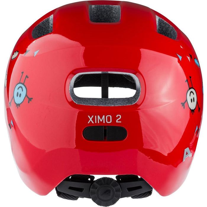 ALPINA XIMO 2 RED SMILE GLOSS Bike Helmet, Size 49-54