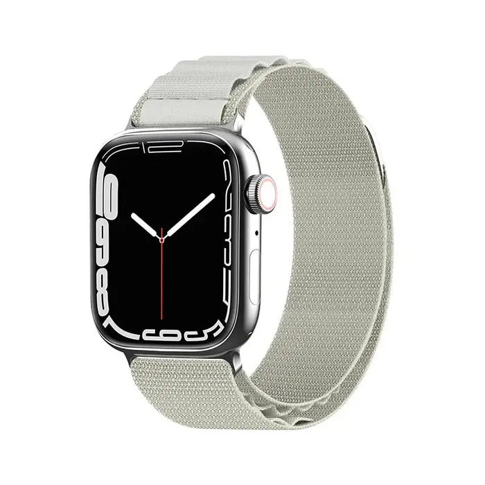 Alpine Steel Buckle Strap for Apple Watch 42 / 44 / 45 / 49 mm - Gray - Smartwatch straps and cases<<<HurtelXML