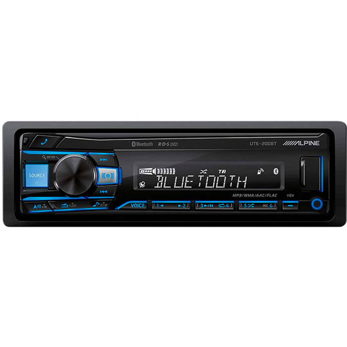 Auto Receiver ALPINE UTE-200BT BLUETOOTH, 4 X 50 W, USB