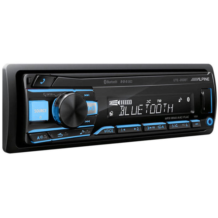 Auto Receiver ALPINE UTE-200BT BLUETOOTH, 4 X 50 W, USB