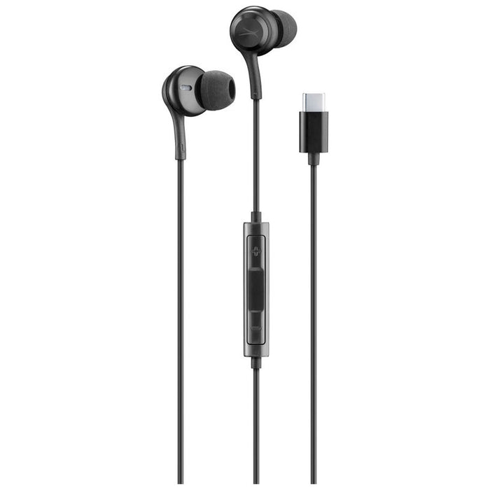 STEREO HEADPHONES ALTEC IN-EAR USB-C BK