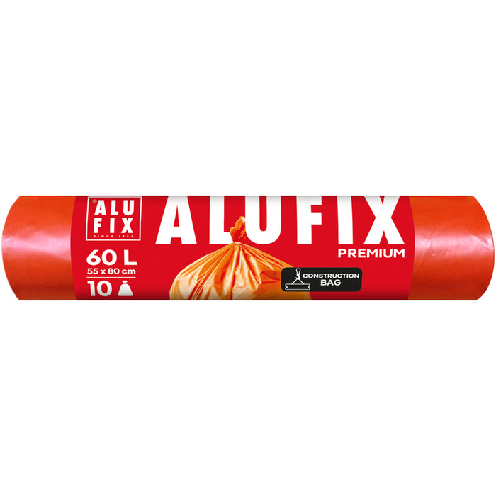 BAGS FOR WASTE BUILDING MATERIALS 60L 20PCS HDPE ALUFIX