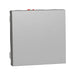 ALUMINUM BUTTON SCHNEIDER UNICA (NU320630) - Ключове и контакти<<<Електроматериали<<<Praktiker&&&Ключове и