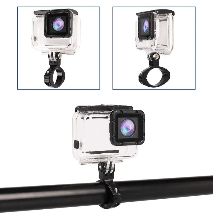 Aluminum GoPro Camera Mount - For Bike Handlebars - Black - Photo accessories<<<HurtelXML