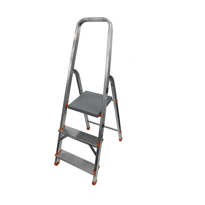 ALUMINUM LADDER 3 STEPS ARON AL-USS 3 - Домакински стълби<<<Тавански и домакински стълби<<<Мебели и
